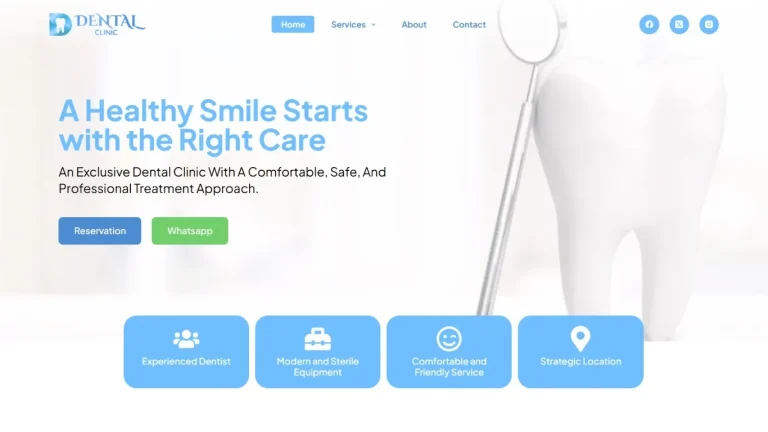 dental company profile portfolio